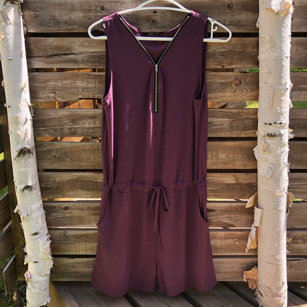 Fairy Season Purple Romper